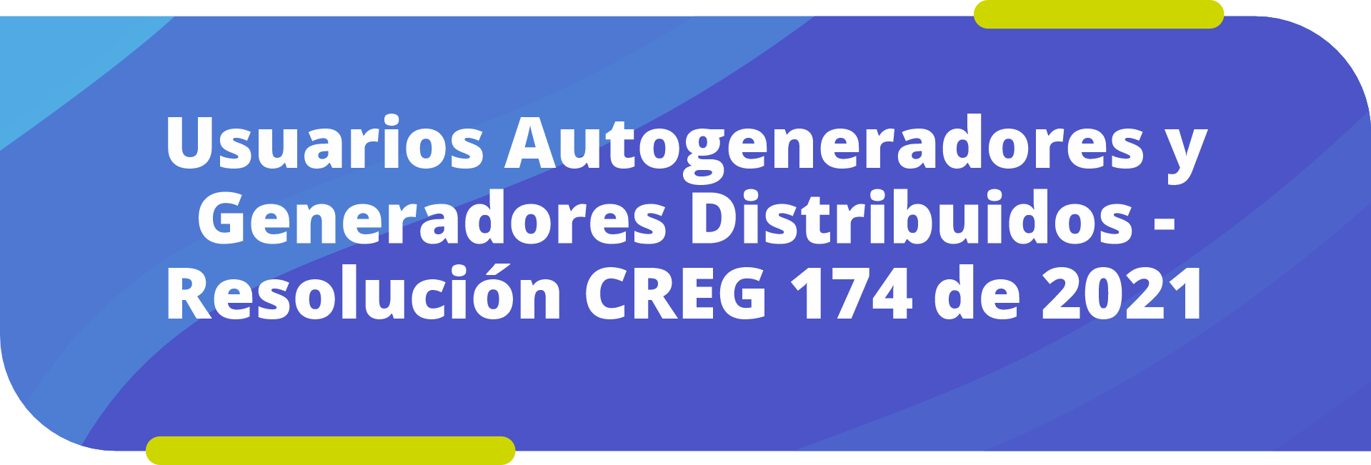 Botón actualizado autogeneradores