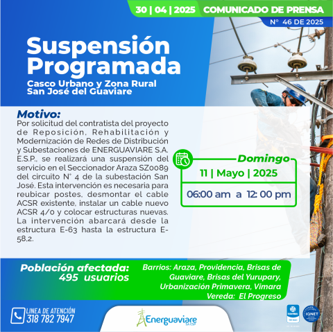 COMUNICADO 46 DE 2025