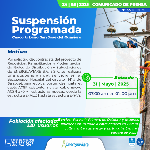 COMUNICADO 55 DE 2025